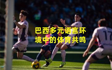 巴西多元语言环境中的体育共鸣